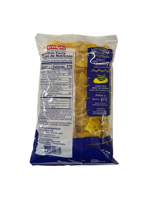 Cricket Salted Plantain Chips - 150g Back