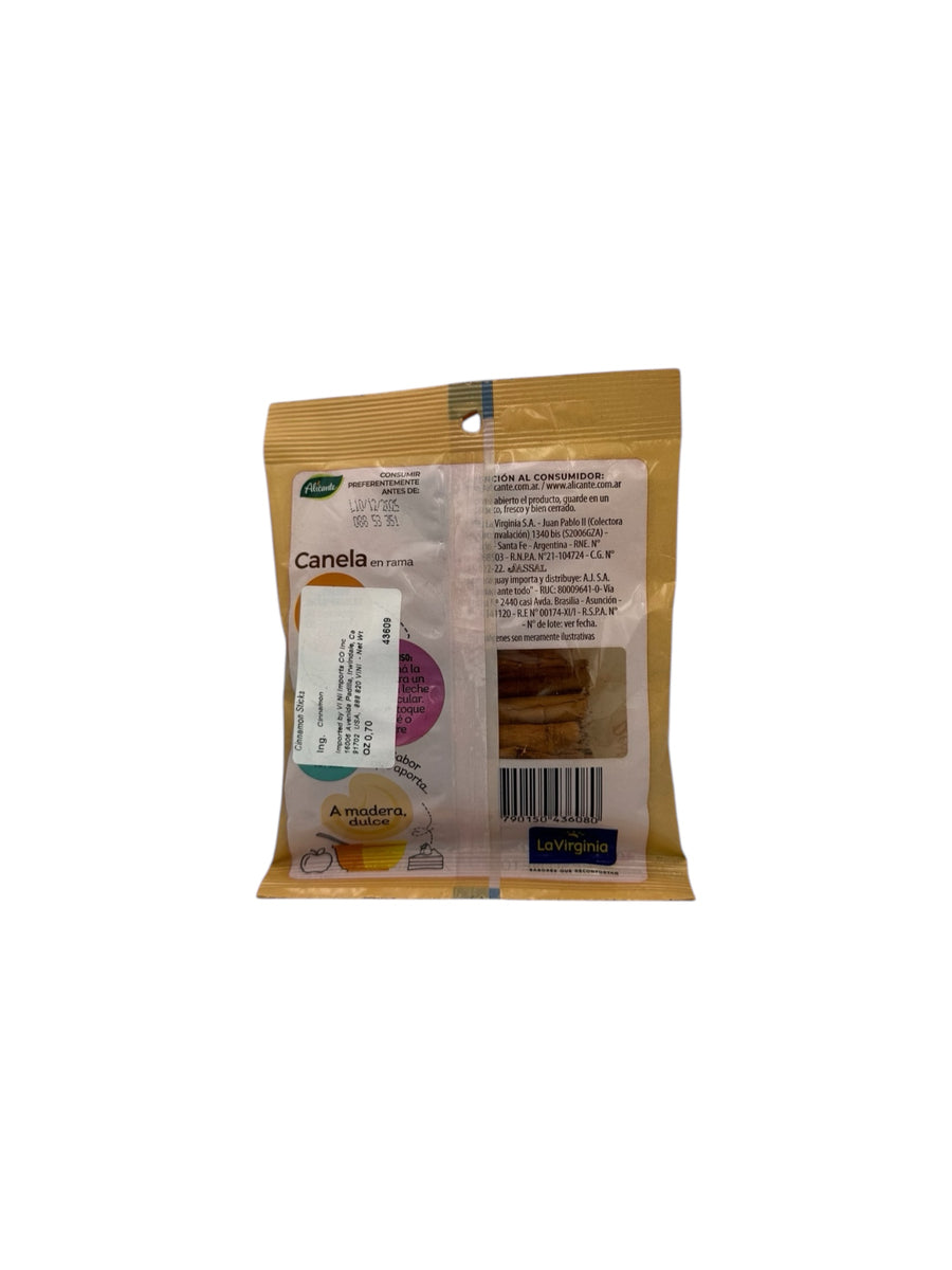 Alicante - Cinnamon Sticks - 20g