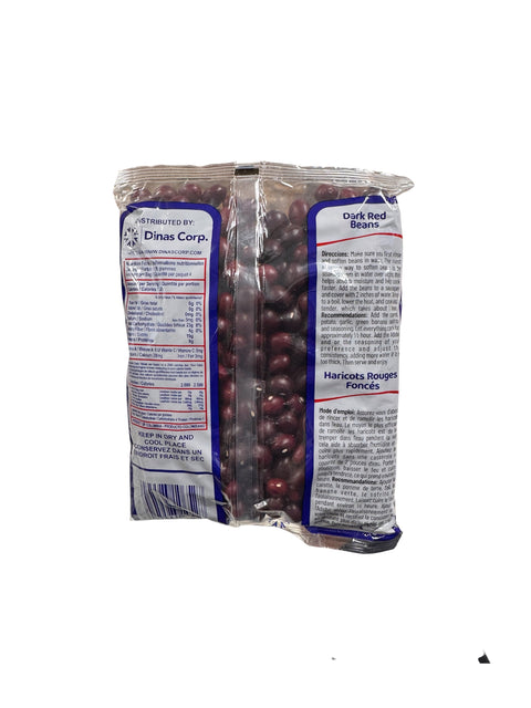Dinas Dark Red Beans (Bola Roja) - 14oz Back