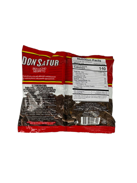 Don Satur Bizcocho Negrito (back image)