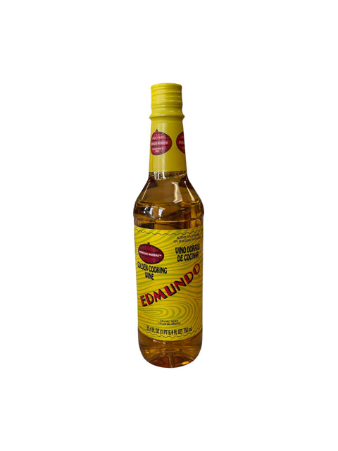 Edmundo Golden Cooking Wine (Vino Dorado para Cocinar) - 25.4 Fl Oz Front