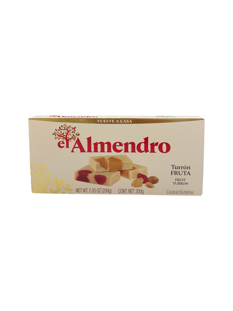 El Almendro Turron Fruta - 200g Front