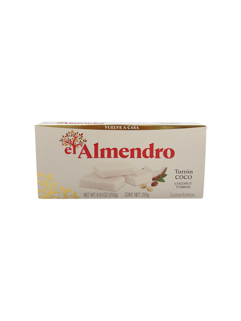 El Almendro Turron de Coco - 200g Front