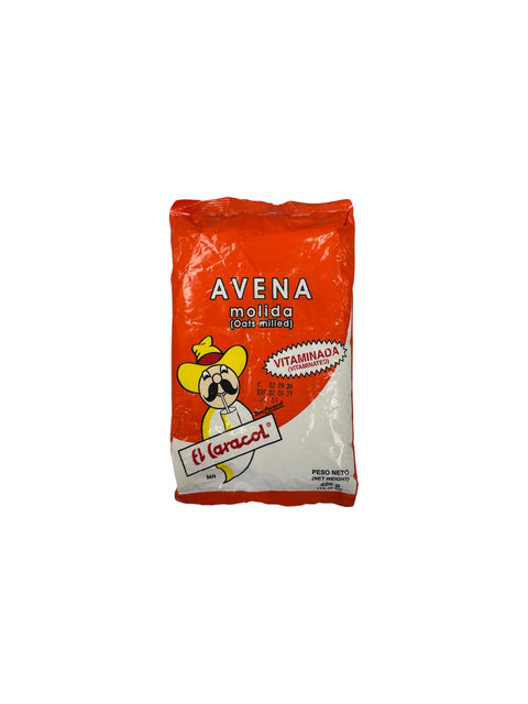 El Caracol Avena Molida Vitaminada (Cinnamon Vanilla Oat Drink Mix) - 400g front