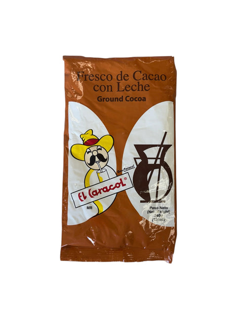 El Caracol Cacao con Leche - 340g Front