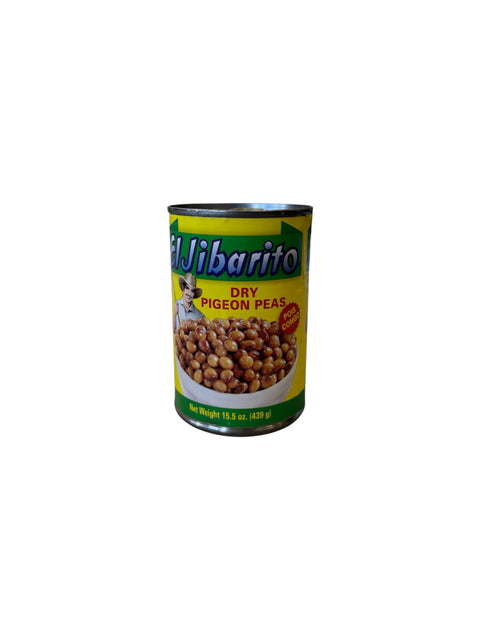 El Jibarito Dry Pigeon Peas Gandules Secos - 15.5oz Front
