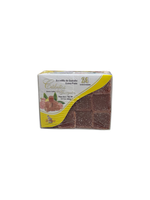 El Puma - Cubitos de Guayaba (Guava Cubes) - 24 units (300g) front