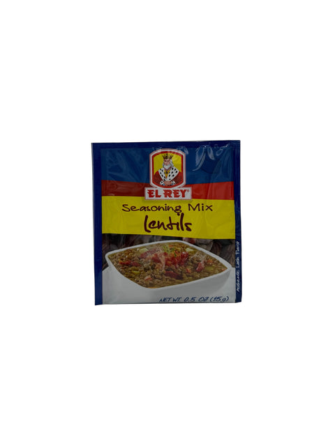 El Rey Lentils Seasoning Mix - 15g Front
