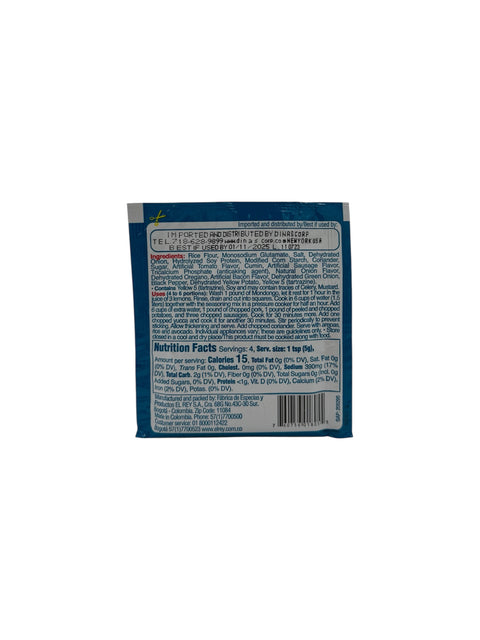 El Rey Mondongo Seasoning Mix - 20g Back