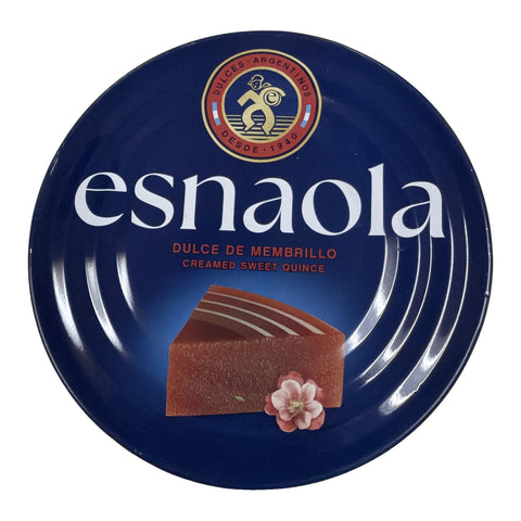 Esnaola Dulce de Membrillo creamed sweet quince 700g - top of tin