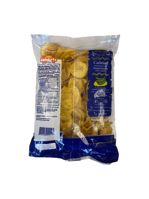 Crickets Chifles Salados (Salted Plantain Chips) - 200g