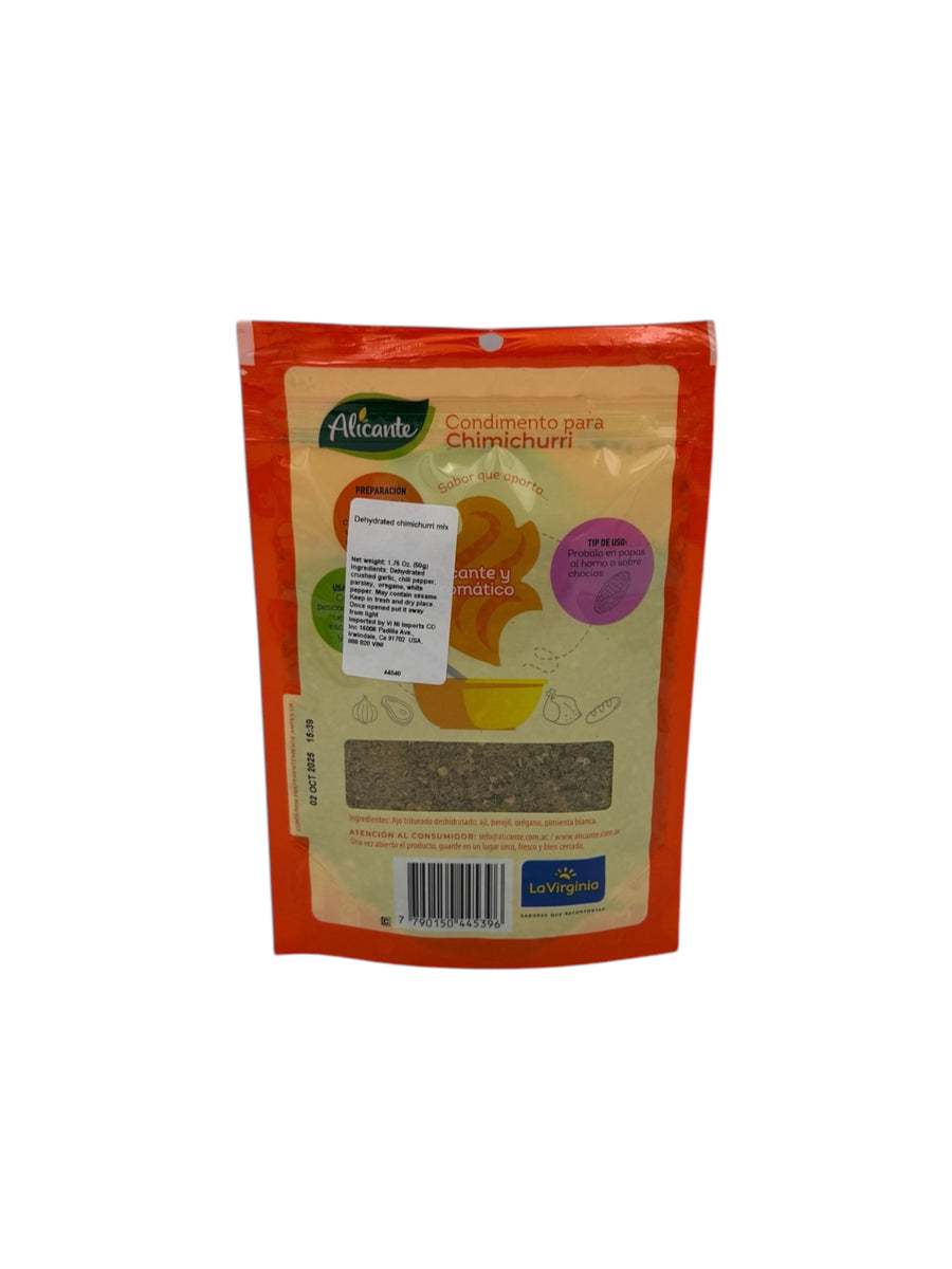 Alicante - Dehydrated Chimichurri Mix - 50g