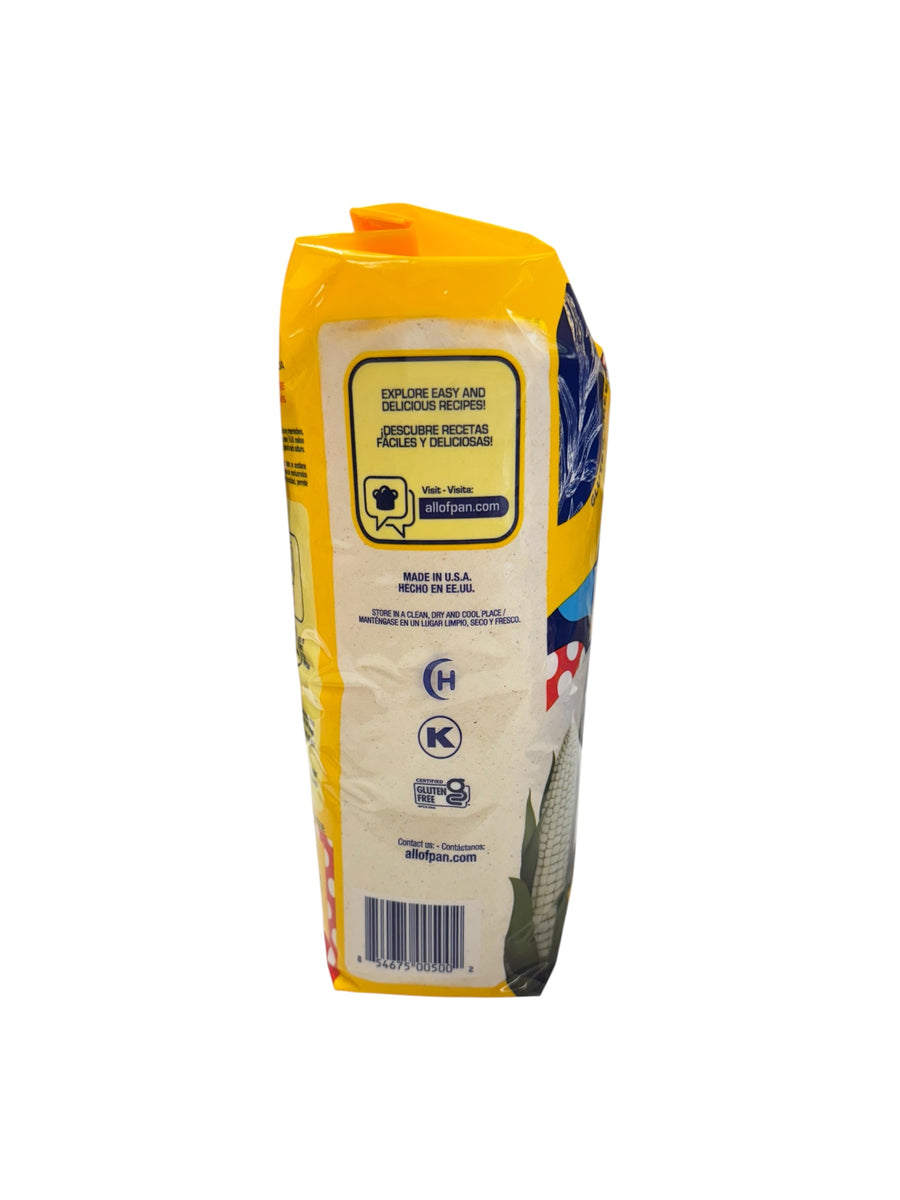 PAN - Pre-Cooked White Cornmeal - 5lb