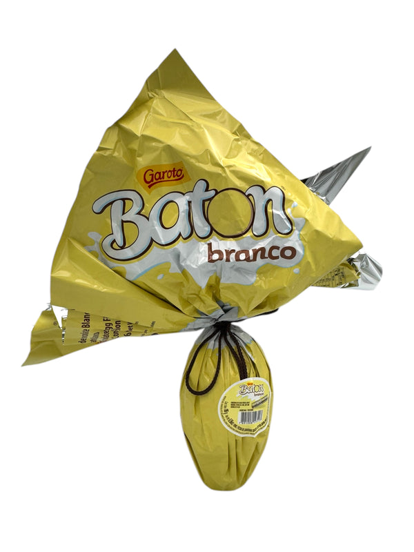 Garoto Baton Branco Ovo de Pascoa (front image)