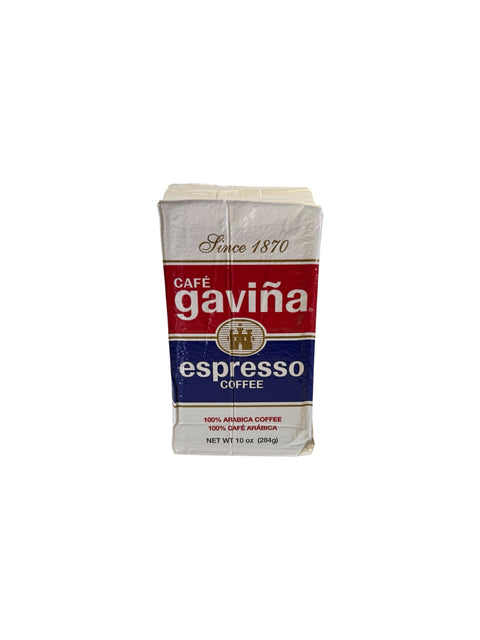 Gavina Espresso Coffee - 10oz Front