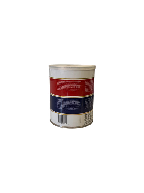 Gavina Espresso Coffee Can - 10oz Back