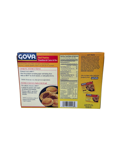 Goya Beef Pastries (Pastelitos de Carne) - 4 units - 9oz Back