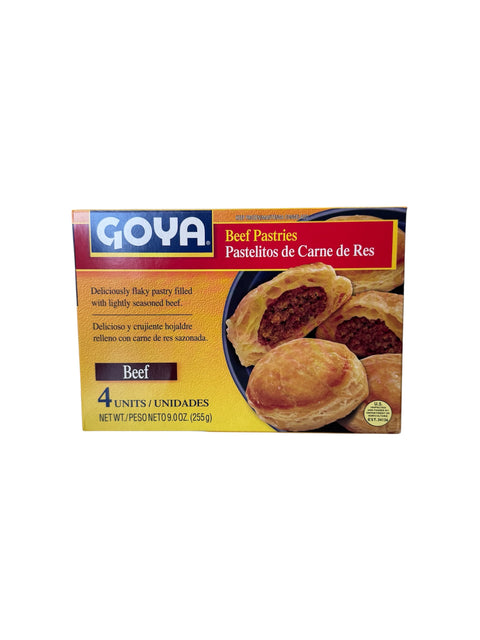 Goya Beef Pastries (Pastelitos de Carne) - 4 units - 9oz Front