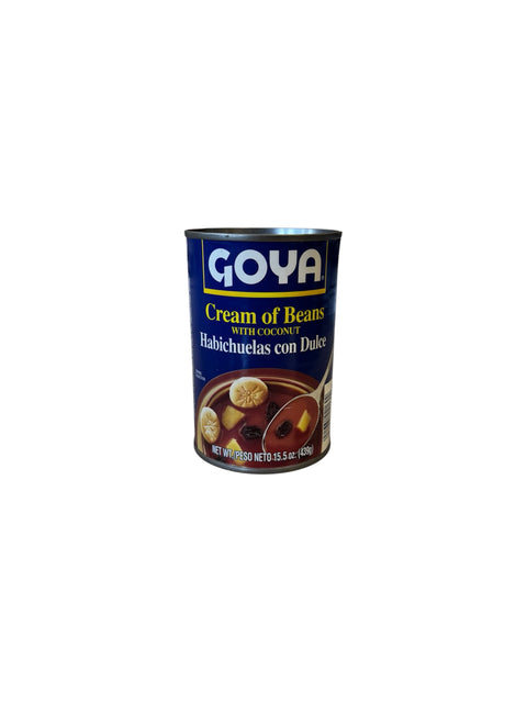 Goya Cream of Beans w/ Coconut Habichuelas con Dulce - 15.5oz Front