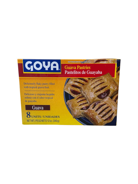 Goya Guava Pastries (Pastelitos de Guayaba) - 8 units - 12oz Front