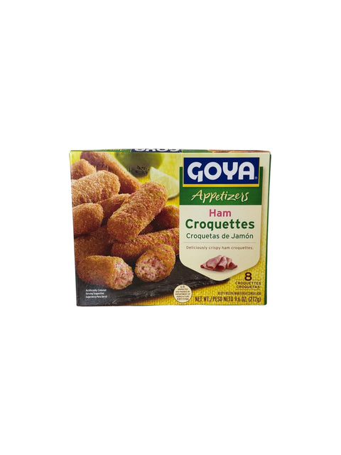 Goya Ham Croquettes (Croquetas de Jamón) - 8 units - 9.6oz Front