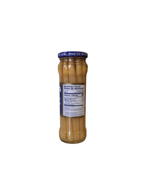 Goya White Asparagus - 11.6oz Back