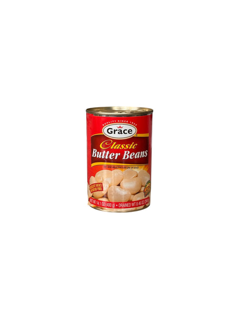 Grace Butter Beans - 14oz Front