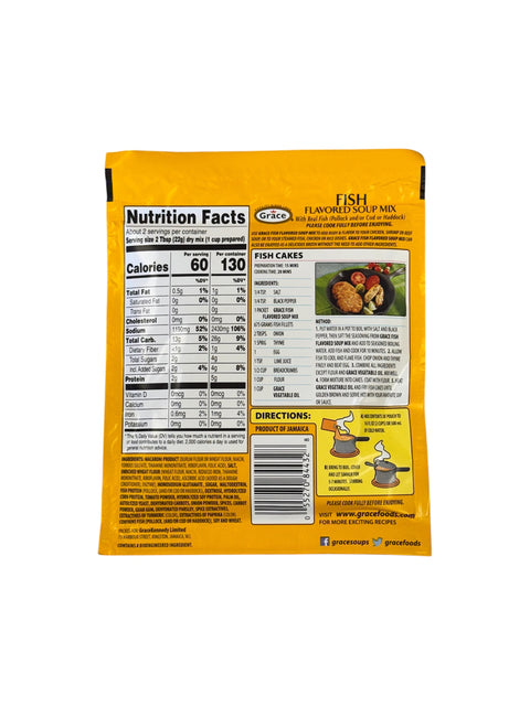 Grace Fish Flavored Soup Mix - 45g Back