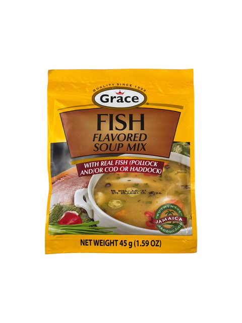 Grace Fish Flavored Soup Mix - 45g Front