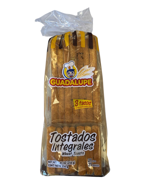 Guadalupe Tostadas Integrales (Wheat Toast) - 256g Front