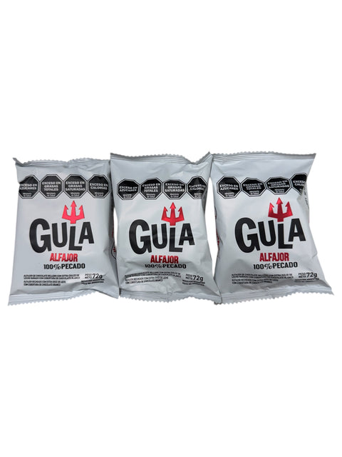 Gula White Chocolate Alfajor - 3ct (72g each) 3pcs