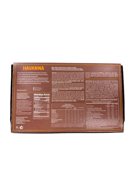 Havanna Alfajores Chocolate Clasico (back image)