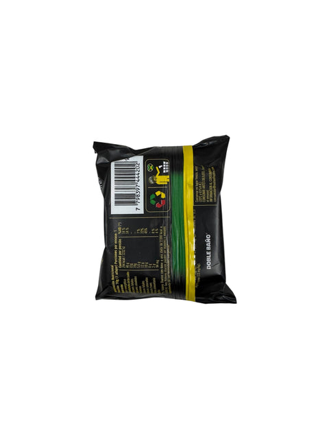 Rasta Alfajor Negro 70g - back with nutrition facts