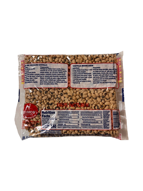 Inca’s Food Frijol Castilla (Blackeye Peas) - 425g Back