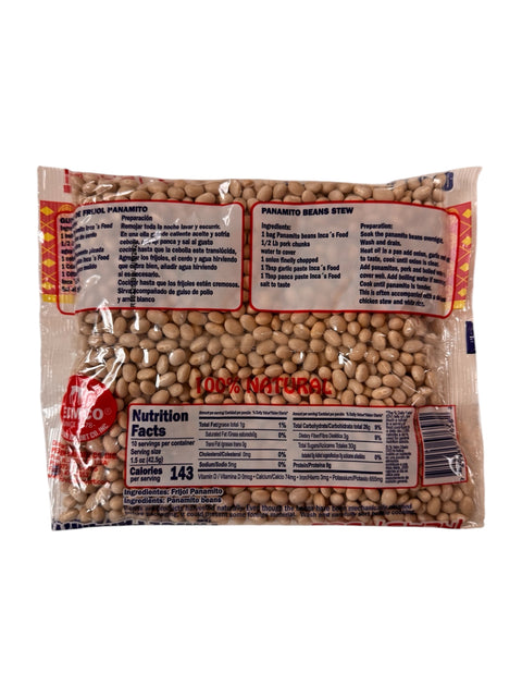 Inca’s Food Frijol Panamito (Panamito Beans) - 425g Back