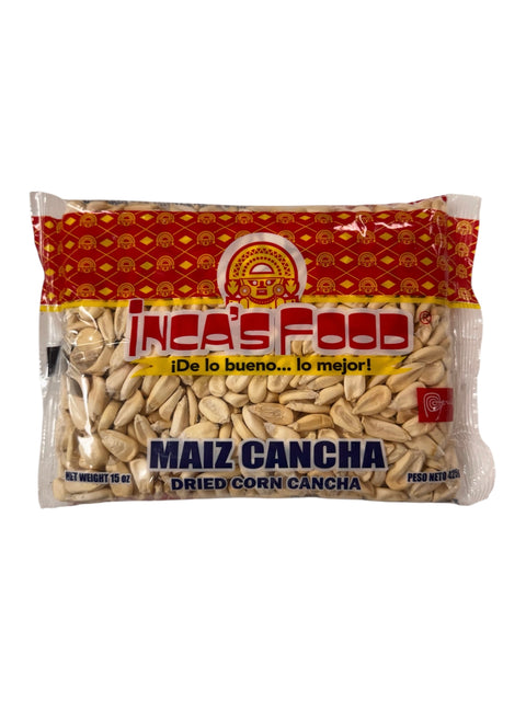 Inca’s Food Maíz Cancha (Dried Corn Cancha) - 425g Front