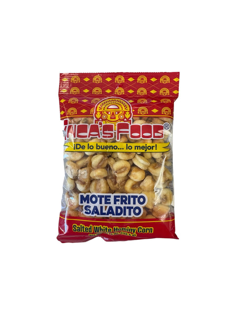 Inca’s Food Mote Frito Salado (Salted White Hominy) - 4oz Front