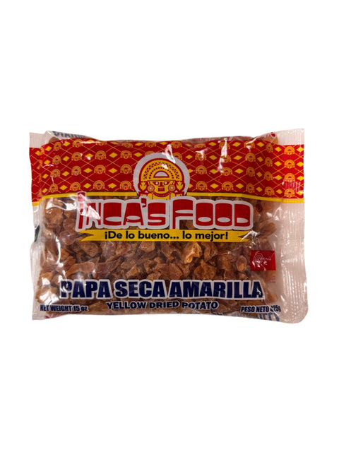 Inca’s Food Papa Seca Amarilla (Yellow Dried Potato) - 425g Front