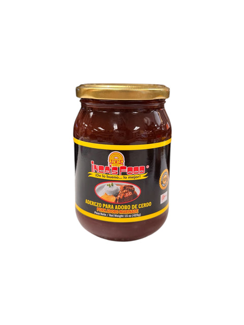 Inca’s Food Pork Adobo Marinade ( Aderezo para Abodo de Cerdo) - 425g Front