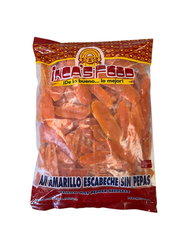 Timex Food Inca’s Food Seedless Yellow Hot Peppers (Aji Amarillo Escabeche sin Pe ...