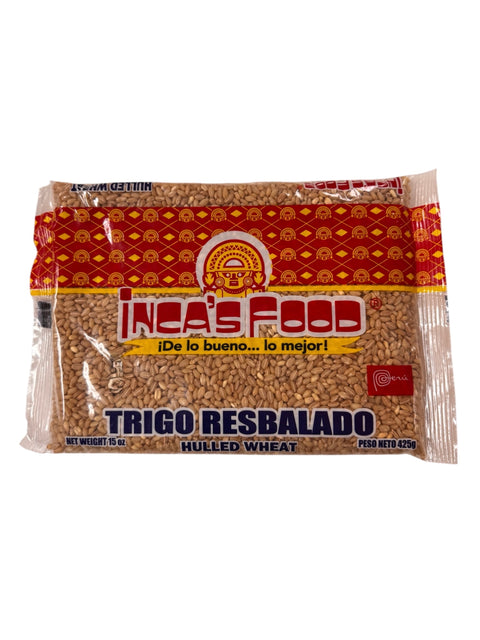 Inca’s Food Trigo Resbalado (Hulled Wheat) - 425g Front