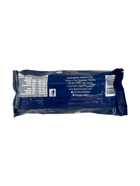 Jorgito Alfajorcitos Chocolate Blanco (back image)
