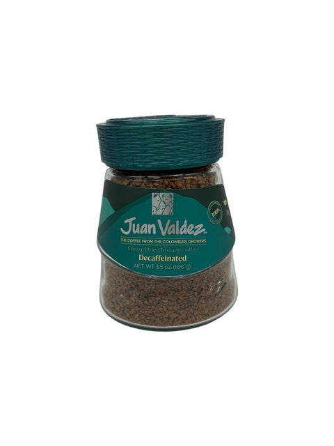 Juan Valdez Decaffeinated Instant Coffee - 100g Front