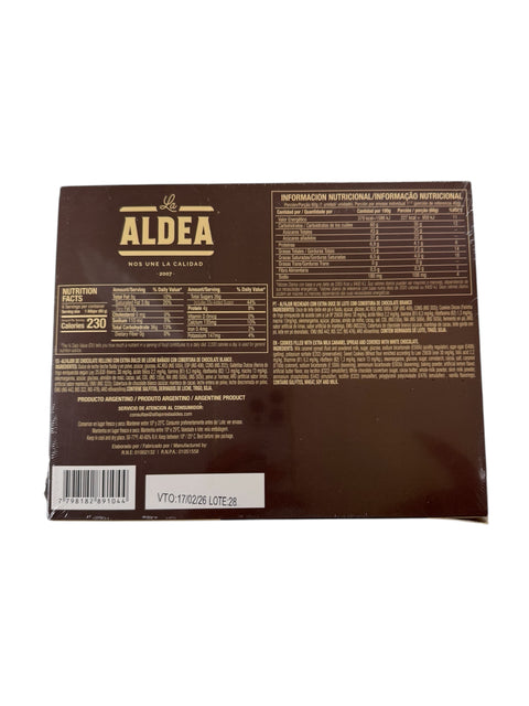 La Aldea Blanco Alfajor - 6ct (360g) Back