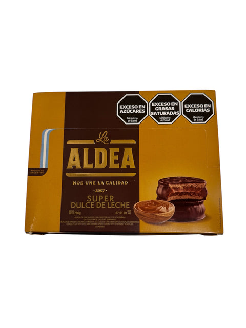 La Aldea Super Dulce de Leche Alfajor - 12ct (780g) Front