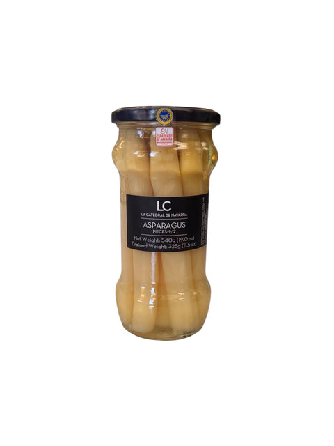 La Catedral de Navarra White Asparagus - 19oz. Front