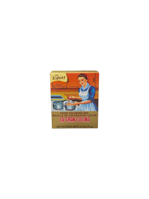 La Gran Cocina Food Coloring Mix - 70g Front
