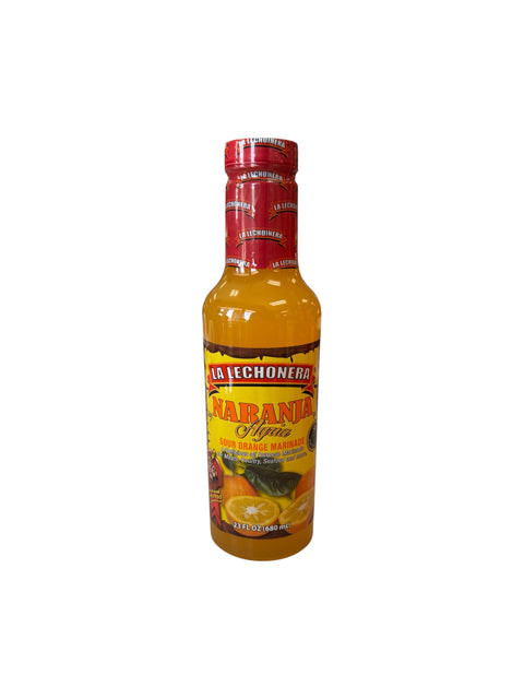 La Lechonera Naranja Agria - 23 Fl Oz Front