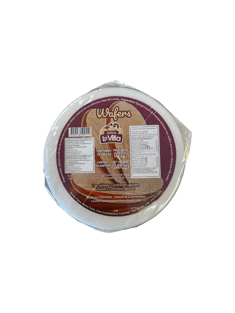 La Villa Obleas (Wafers) - 180g Front