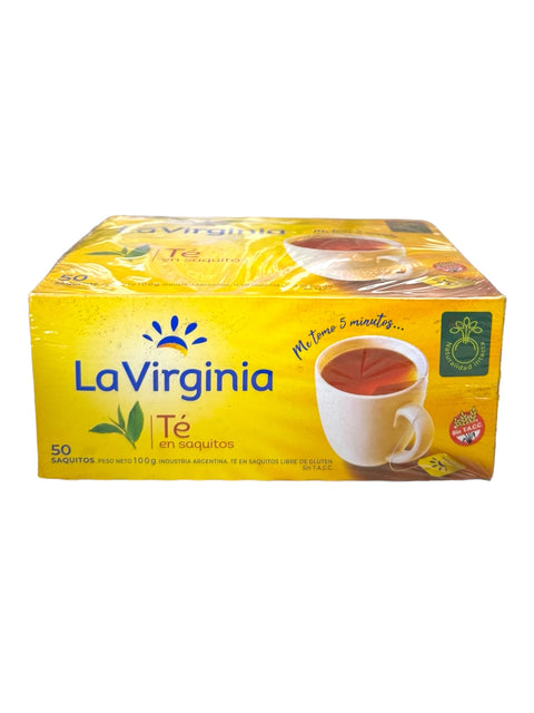 La Virginia Te en Saquitos 50pk (front image)